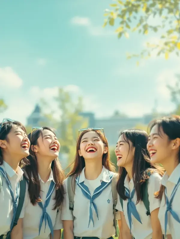 短剧魔改剧在线《我的室友是女神》校园青春短剧封面